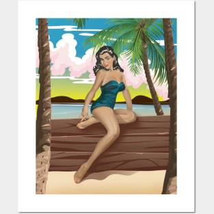 Tropical Travel Posters and Art